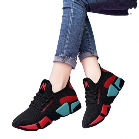 2024 New Fashion Lightweight Breathable Anti-skid Women's Flat Casual Sneakers